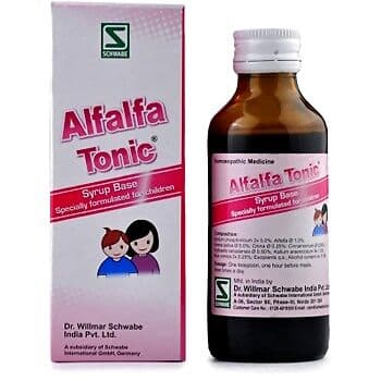 Schwabe Homeopathy Alfalfa Tonic For Kids