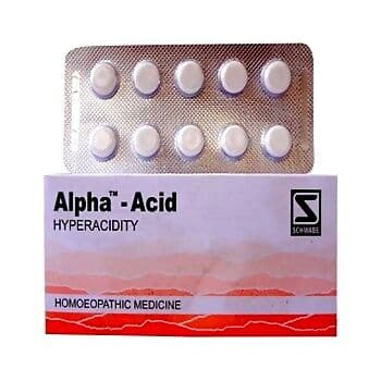 Schwabe Homeopathy Alpha Acid