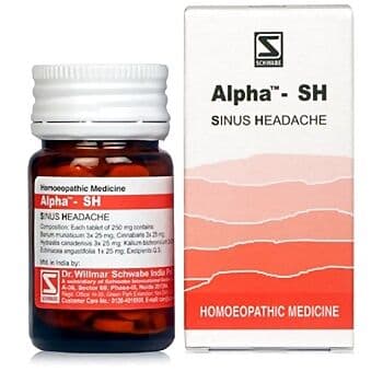 Schwabe Homeopathy Alpha Sh