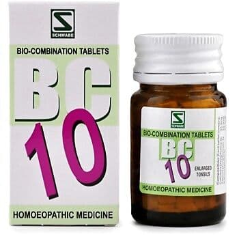 Schwabe Homeopathy Bc 10-Enlarged Tonsils
