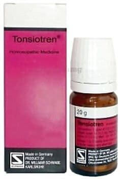 Schwabe Homeopathy German Range Tonsiotren
