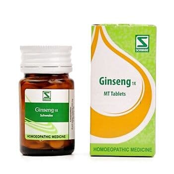 Schwabe Homeopathy Ginseng