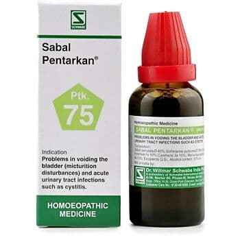 Schwabe Homeopathy Sabal Pentarkan