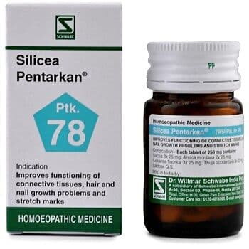 Schwabe Homeopathy Silicea Pentarkan