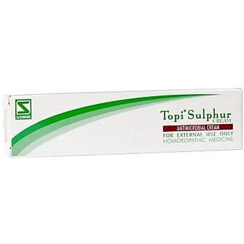 Schwabe Homeopathy Topi Sulphur Cream