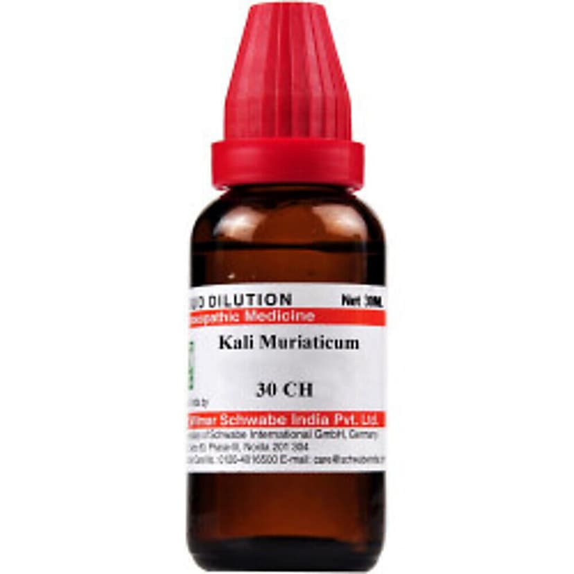 Schwabe Kali Muriaticum 30 Ch Dilutions