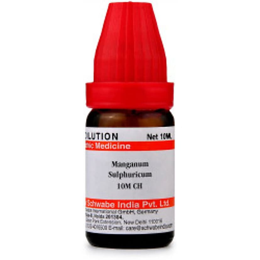 Schwabe Manganum Sulphuricum 10 M Dilutions