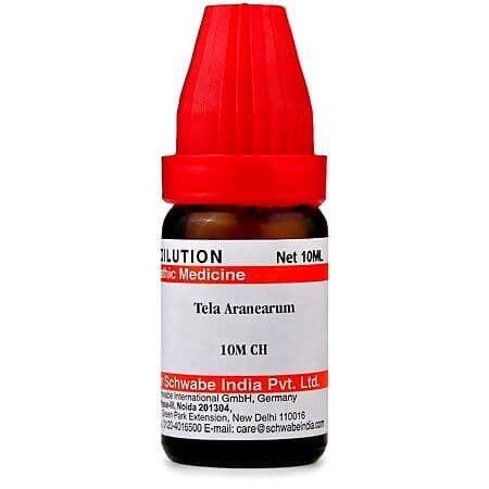 Schwabe Tela Aranearum 10 M Dilutions