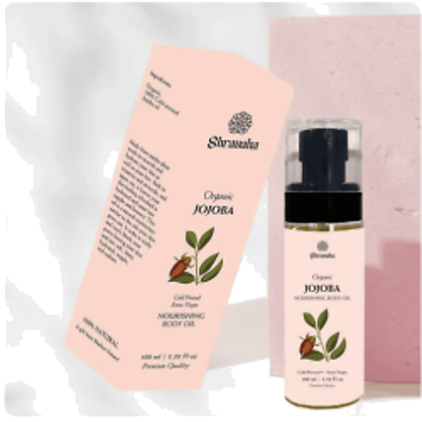 Shravaha Organic Jojoba Cold Pressed Oil
