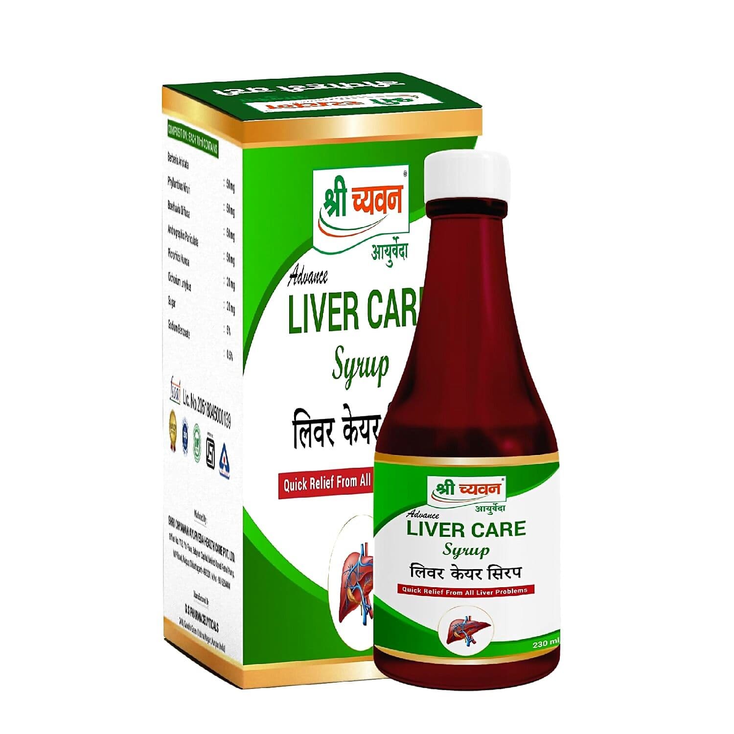 Shri Chyawan Ayurveda Liver Care Syrup