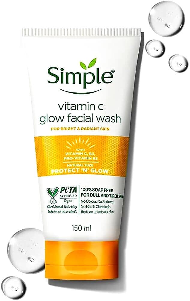 Simple Vitamin C Glow Facial Wash