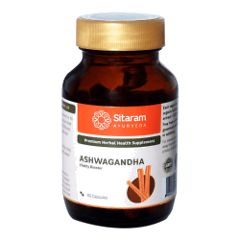 Sitaram Ayurveda Ashwagandha Capsules