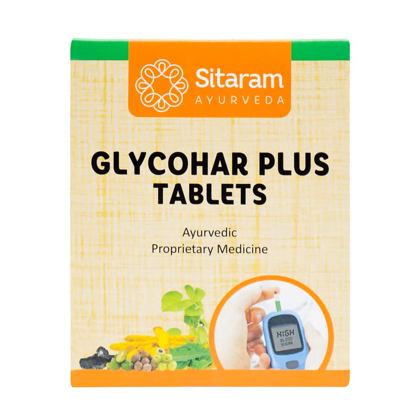 Sitaram Ayurveda Glycohar Plus Tablets
