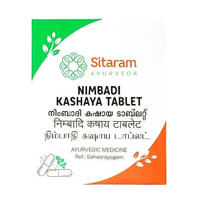 Sitaram Ayurveda Nimbadi Kashaya Tablet