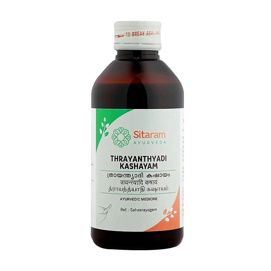 Sitaram Ayurveda Thrayanthyadi Kashayam