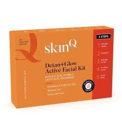 SkinQ Detan+Glow Active Facial Kit