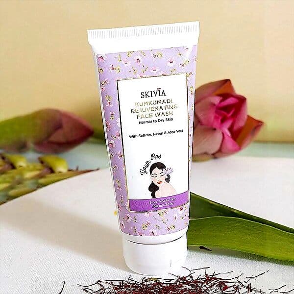 Skivia Kumkumadi Rejuvenating Face Wash 