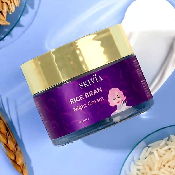 Skivia Rice Bran Night Cream