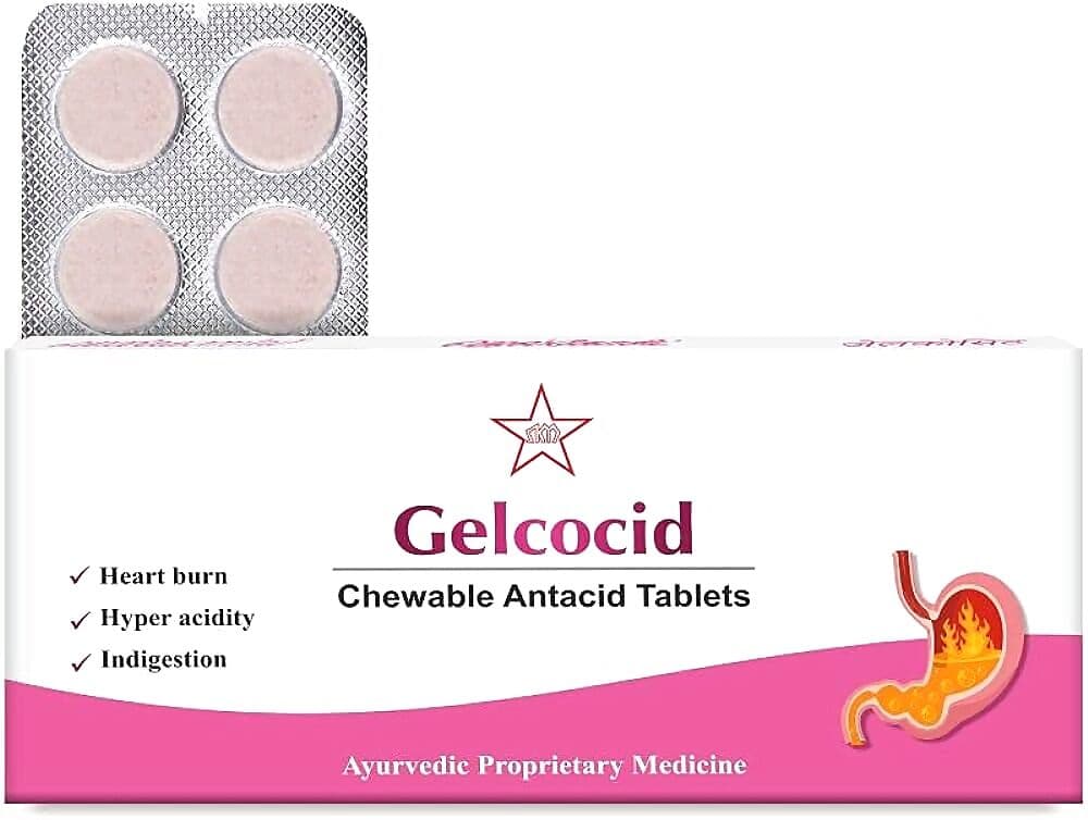 Skm Gelcocid Chewable Tablet