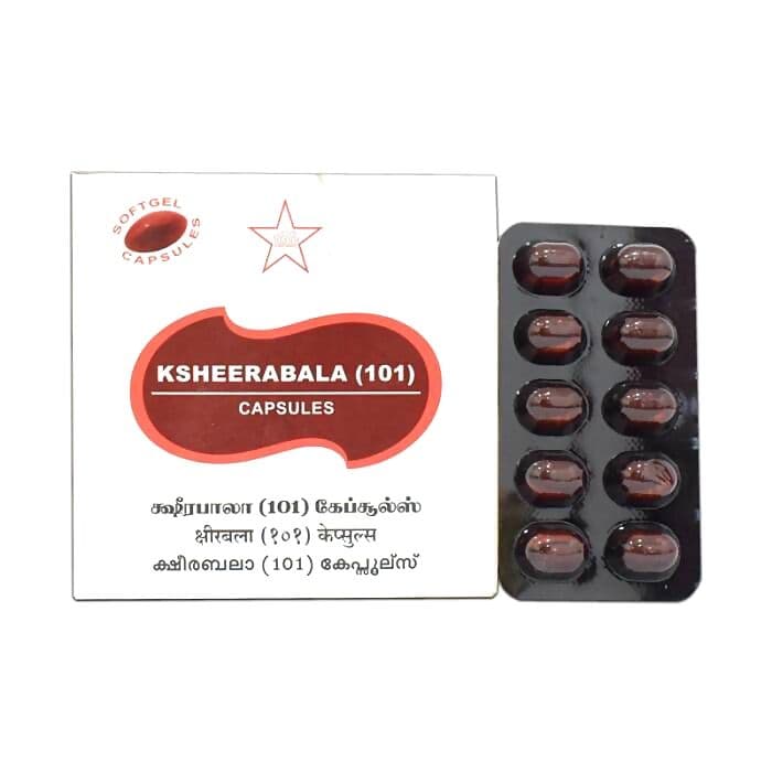 Skm Ksheerabala 101 Softgel Capsules