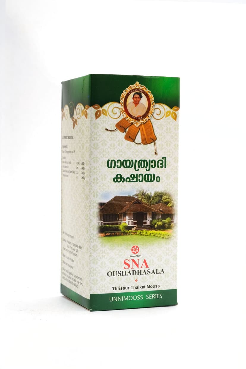 Sna Oushadhasala Gayatriaadi Kashayam