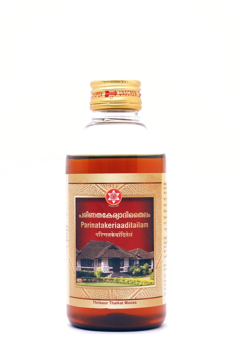 Sna Oushadhasala Parinatakeriaadi Tailam