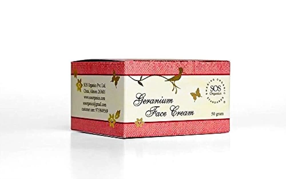 SOS Organics Geranium Face Cream