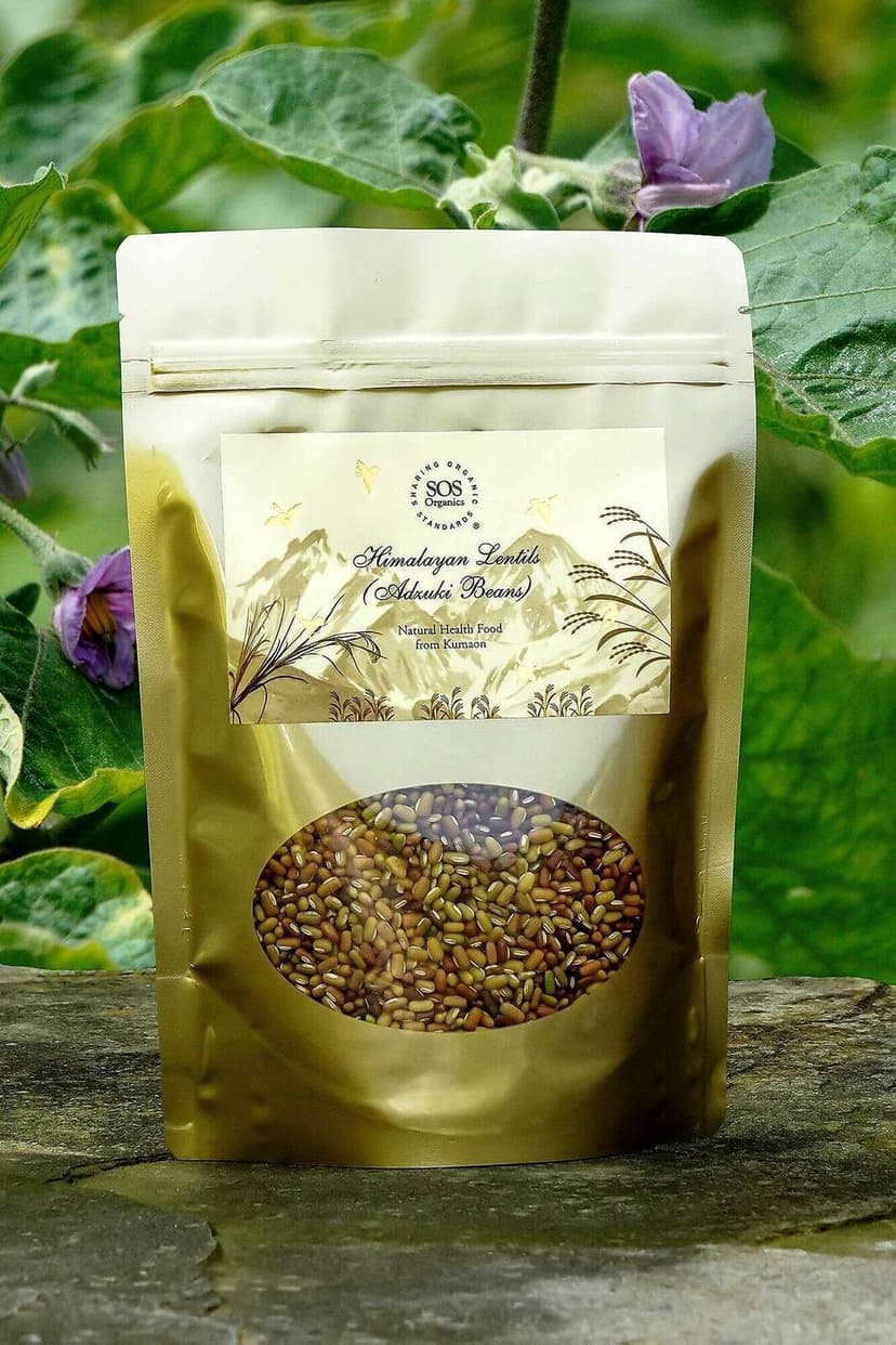 SOS Organics Himalayan Lentils Adzuki Beans