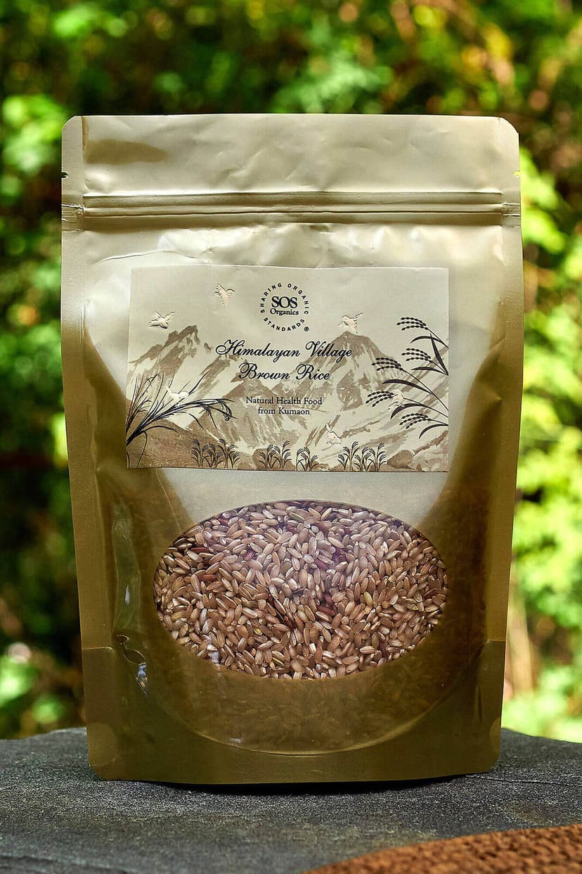 SOS Organics Himalayan Village Brown Rice