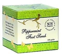 SOS Organics Peppermint Foot Scrub