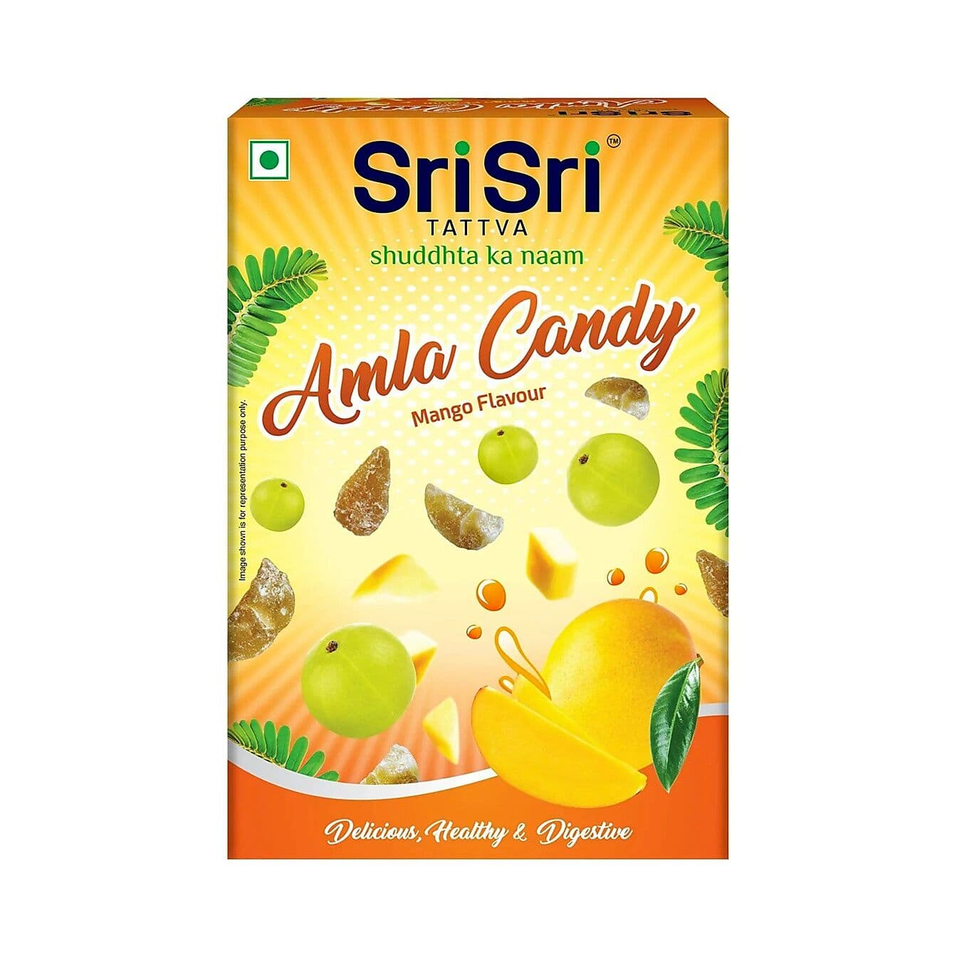 Sri Sri Tattva Amla Candy - Mango Flavoured