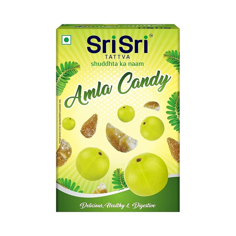 Sri Sri Tattva Amla Candy - Plain Flavoured