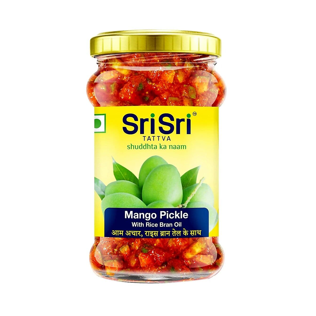 Sri Sri Tattva Mango Pickle - Rice Bran Oil