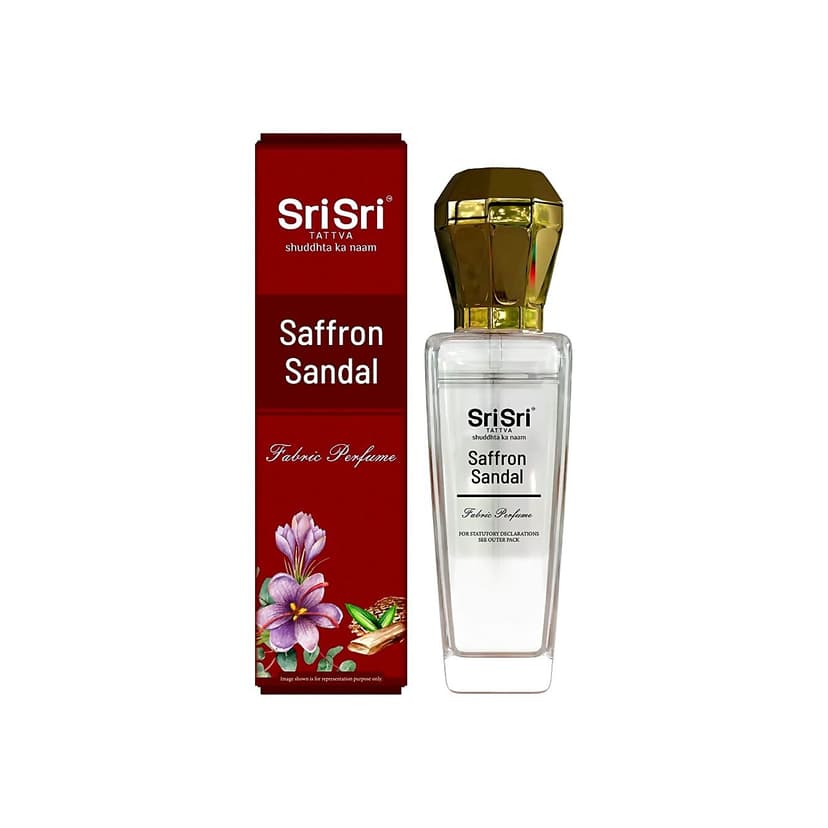 Sri Sri Tattva Saffron Sandal Fabric Perfume