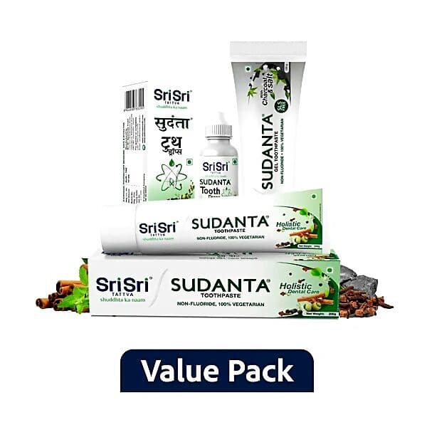 Sri Sri Tattva Sudanta Oral Care Value Pack