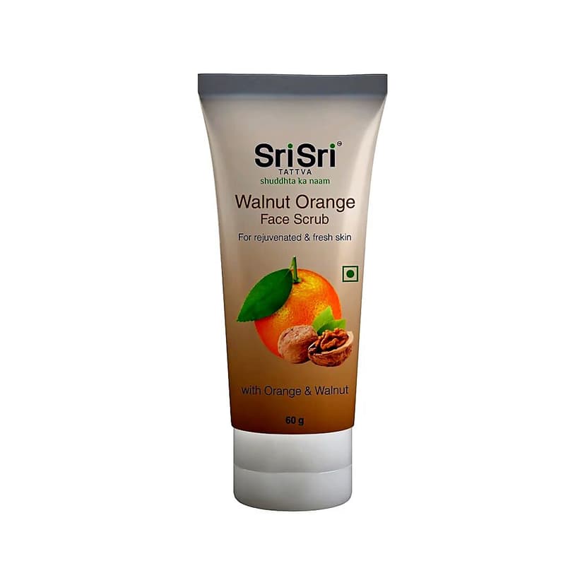 Sri Sri Tattva Walnut Orange Face Scrub
