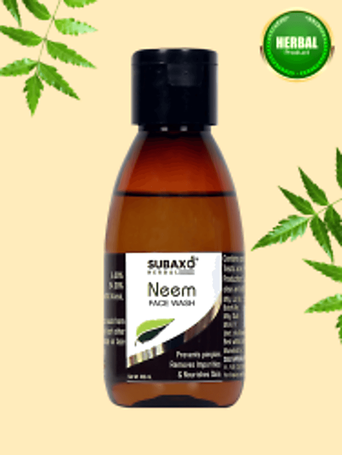 Subaxo Herbal Ayurvedic Neem Face Wash