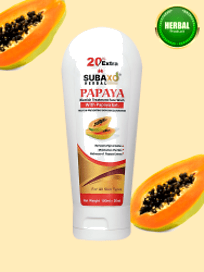 Subaxo Herbal Papaya Face Wash