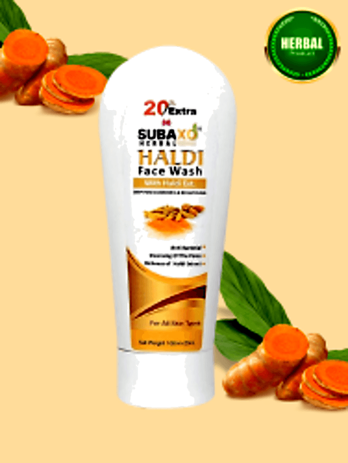 Subaxo Herbal Turmeric ( Haldi ) Face Wash