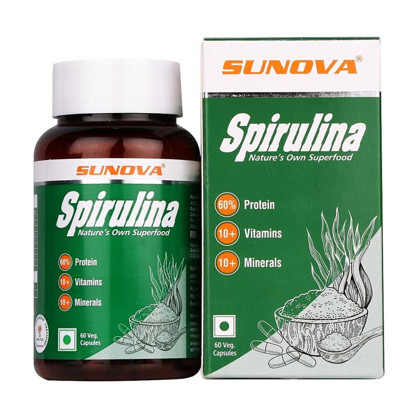 Sunova Organic Spirulina Capsule