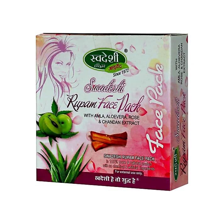 Swadeshi Ayurved Roopam Face Pack