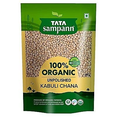 Tata Sampann Organic Kabuli Chana