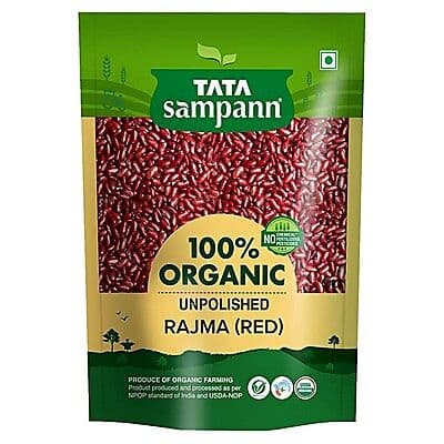 Tata Sampann Organic Rajma Red
