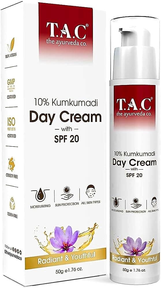 The Ayurveda Co Kumkumadi Day Cream SPF 20