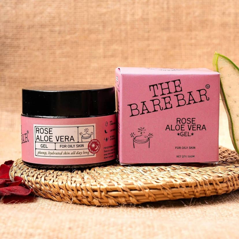 The Bare Bar Rose Aloe Vera Gel