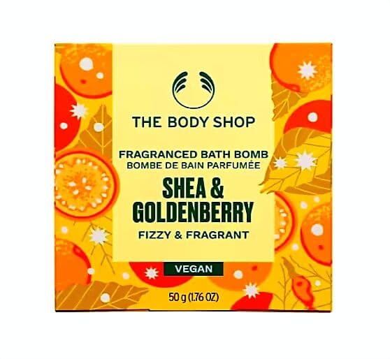 The body shop Shea and Goldenberry Bath Bomb