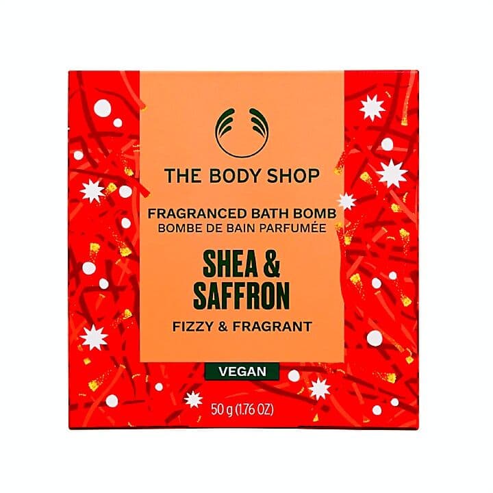 The body shop Shea and Saffron Bath Bomb