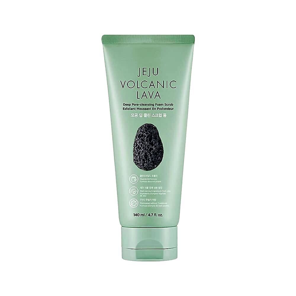 The Face Shop Jeju Volcanic Lava Scrub Foam