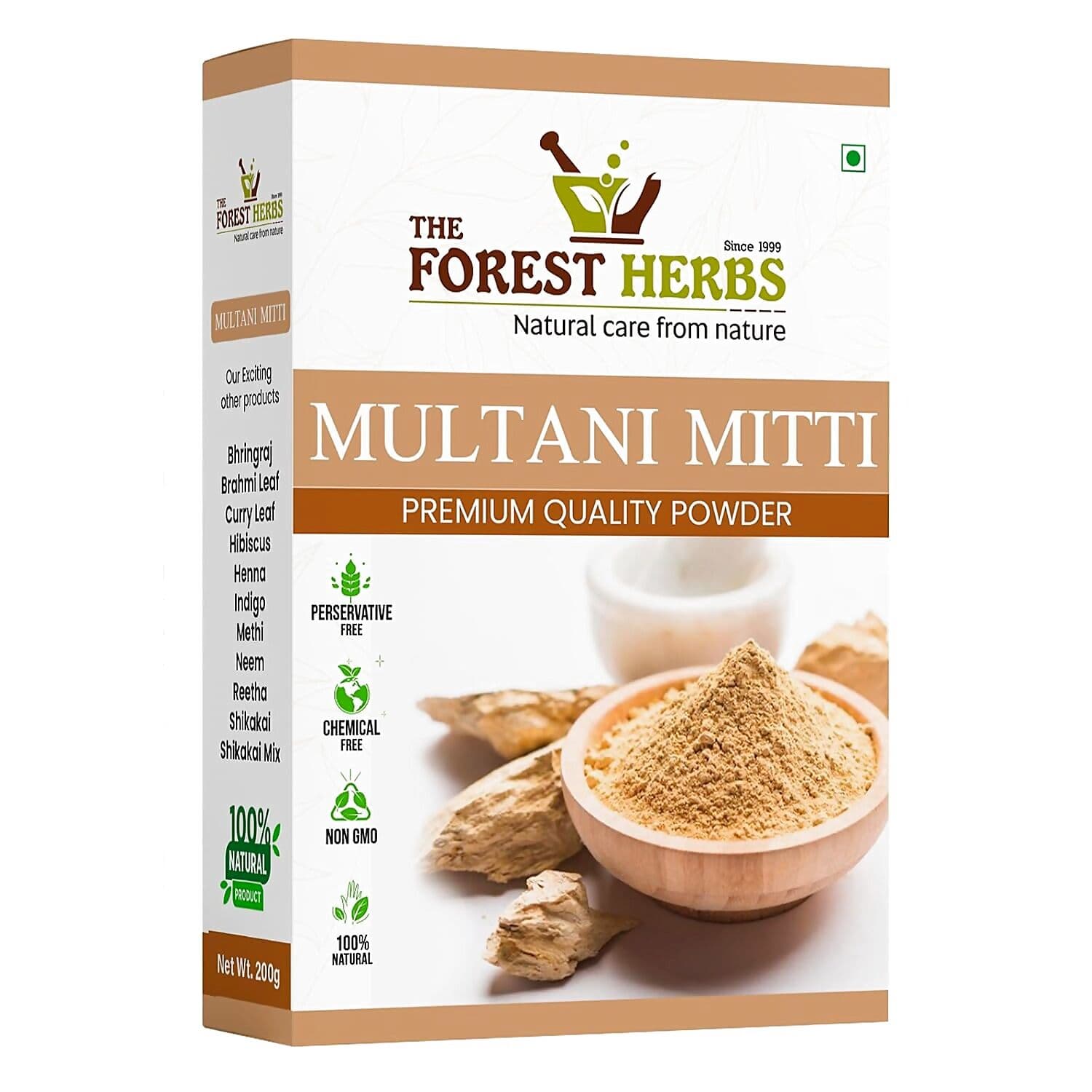 The Forest Herbs Multani Mitti Powder