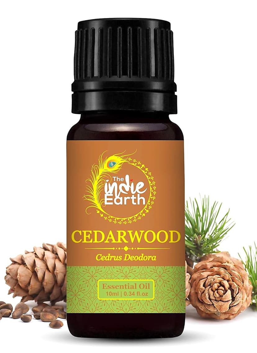 The Indie Earth Cedarwood Essential Oil